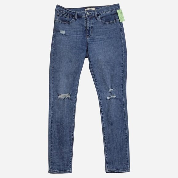 Levi's Denim - Levi's 311 shaping skinny jeans - distressed, stretchy denim with a high-rise